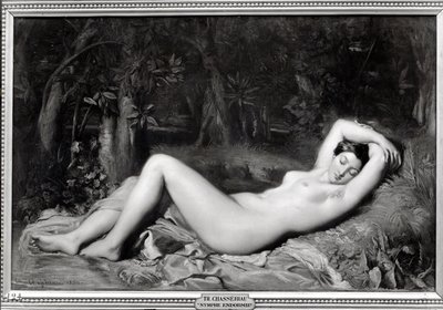 Nymphe endormie - Théodore Chassériau